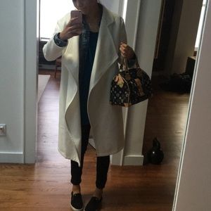 White Valette Nordstrom Trench Coat